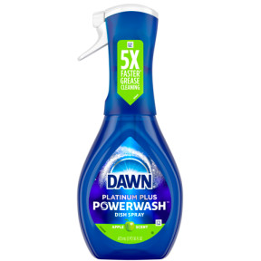 Спрей-пінка для миття посуду Dawn Platinum Powerwash з ароматом яблука, 473 мл 